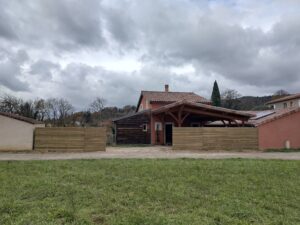Palissade après